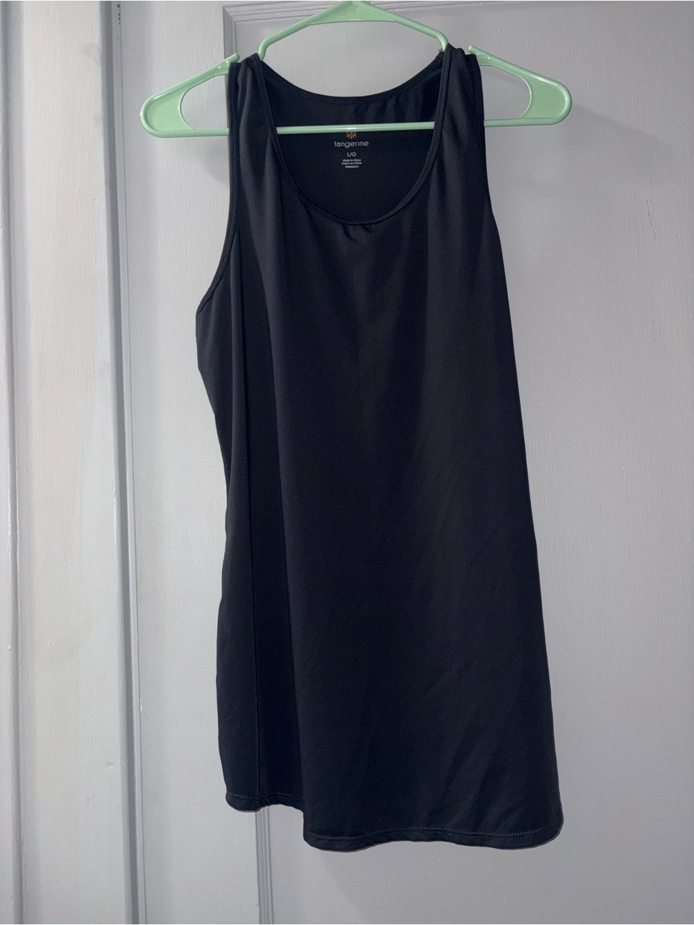 Tangerine Slate Grey Sleeveless Tank Top - Women's